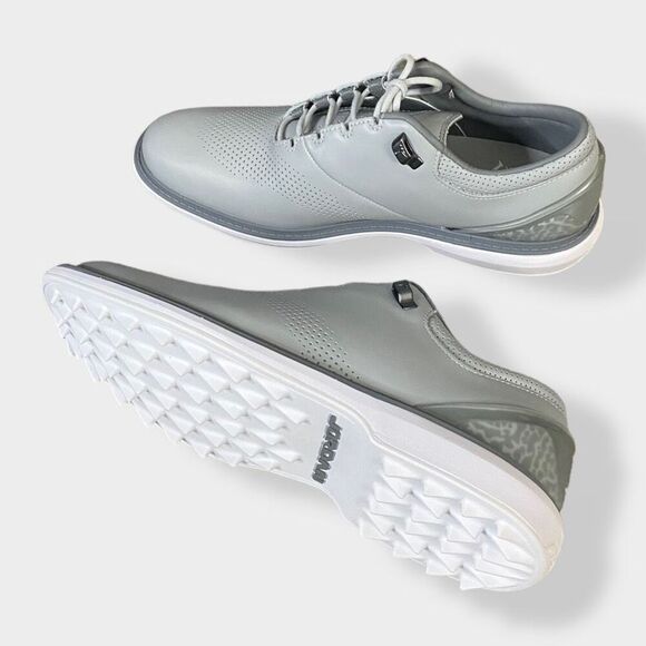 Nike Jordan ADG 4 Wolf Grey White Mens Golf Shoes Cleats DM0103-010 size 8.5 - Picture 9 of 11